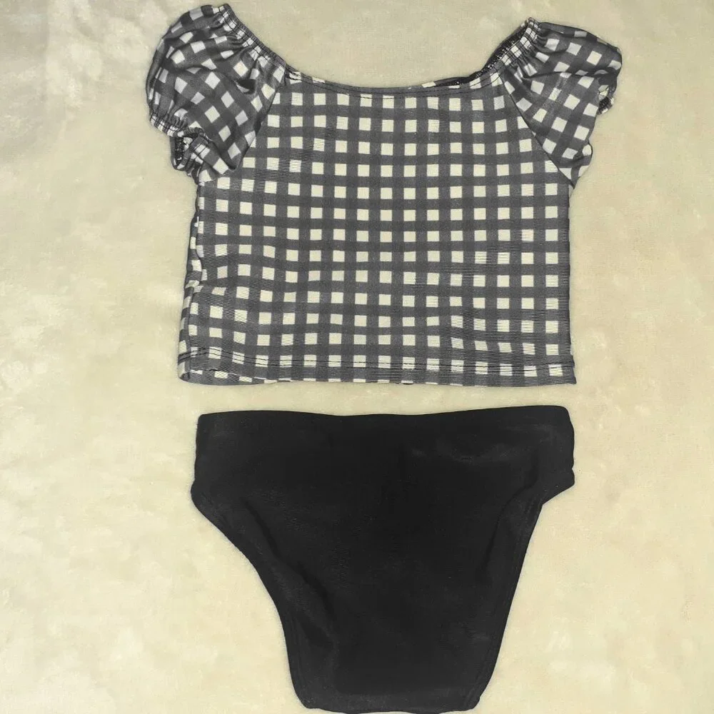 CAT & JACK 2 PC SWIMSUIT STRAWBERRY BATHINGSUIT TANKINI-BABY GIRLS SIZE 12M